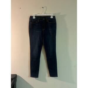 Banana Republic High Rise Skinny Jeans – Dark Wash | Size 4